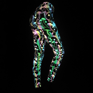 Mushrooms Hi Vis Leggings Mushrooms Hi Vis Leggings