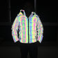 Kids Rainbow Puffer Jacket