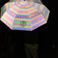 Reflective Rainbow Umbrella